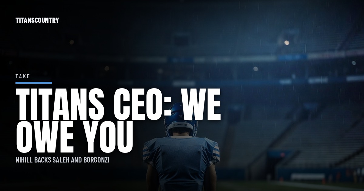 The Titans Said Sorry. Fans Need More Than Words.
