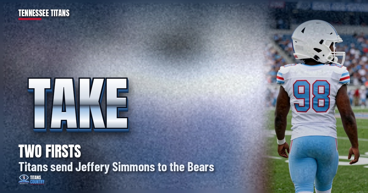 Titans Reportedly Trade Jeffery Simmons to the Bears for Two First-Round Picks, and the Rebuild Is Here