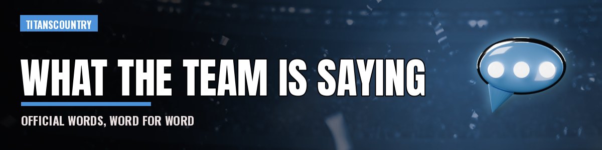 What the Team Is Saying banner